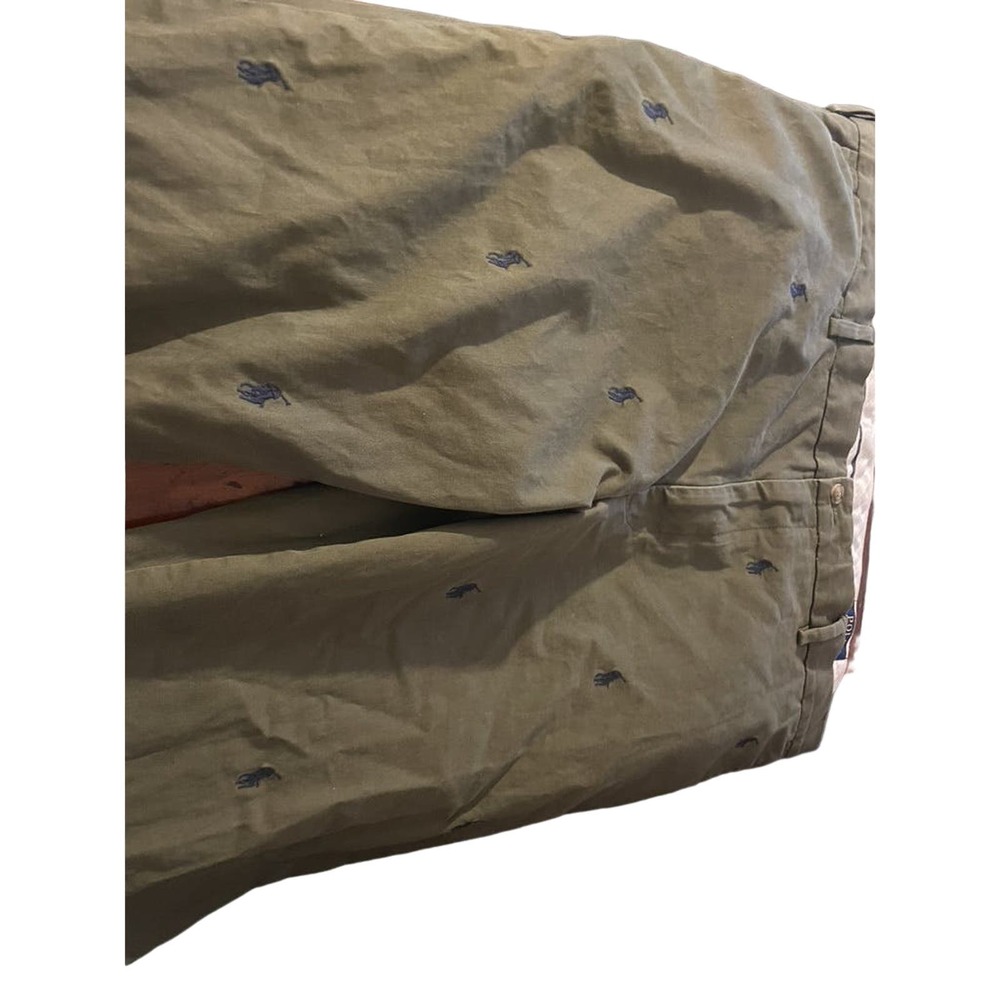 Polo Ralph Lauren Allover Print Slacks(Green Tag)